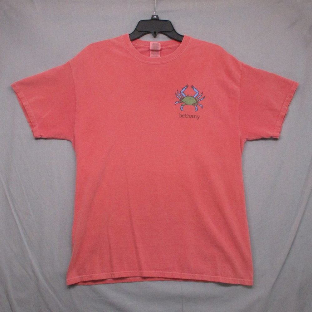 Bethany Crustacean Identification T-Shirt Graphic Print Pink Women Size | L - Picture 2 of 10